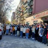 天津城建大学师生参观南宫NG28智慧养老服务中心